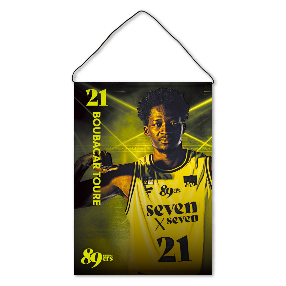 受注販売】選手タペストリー 2025-26｜仙台89ERS｜B.LEAGUE（Bリーグ